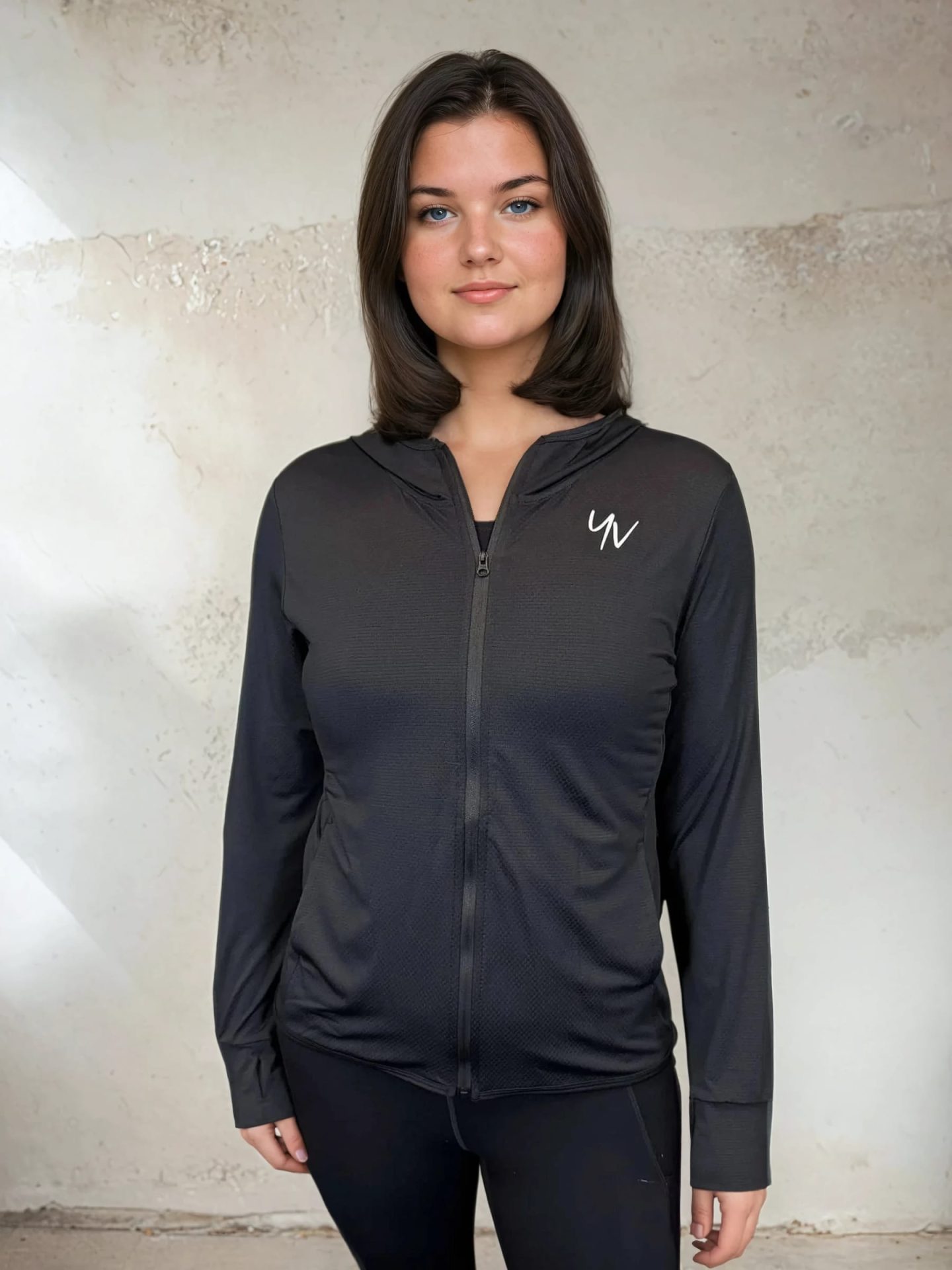 Model - Geneve - Zwart 1 Sportvest Geneve - Afbeelding 2