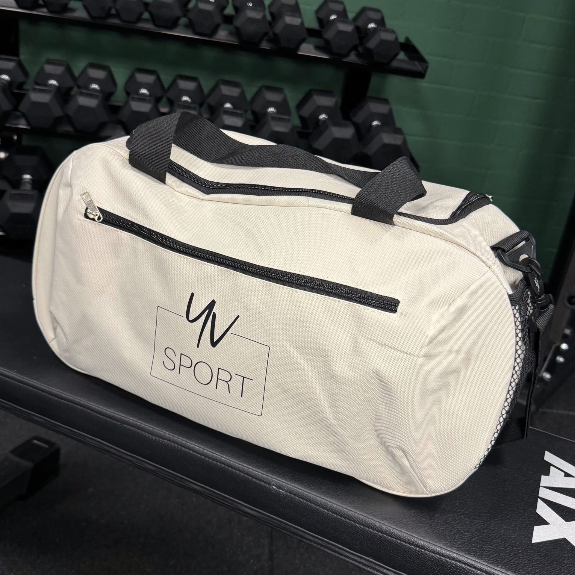 Product - sporttas - wit - kleur Sporttas - Afbeelding 5