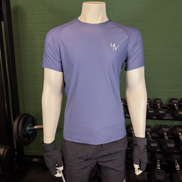 Sportshirt blauw - maat XS (sample)