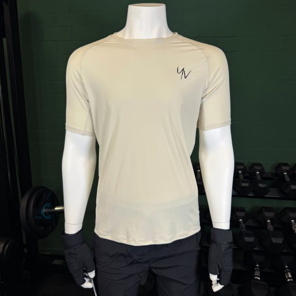 Sportshirt ecru - maat S (sample)