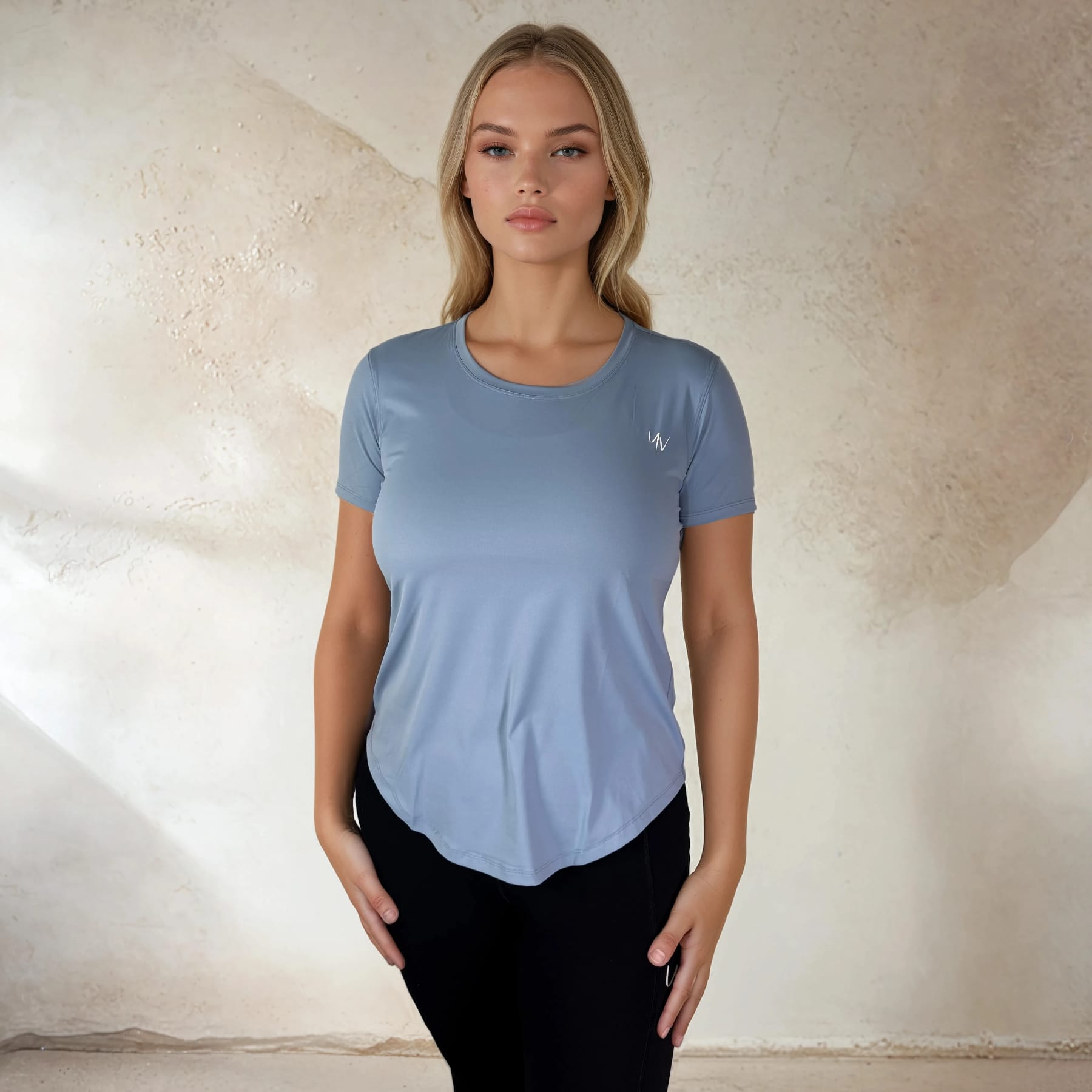 Model - Lissabon en Milaan - Blauw - close Sportshirt Lissabon - Afbeelding 16