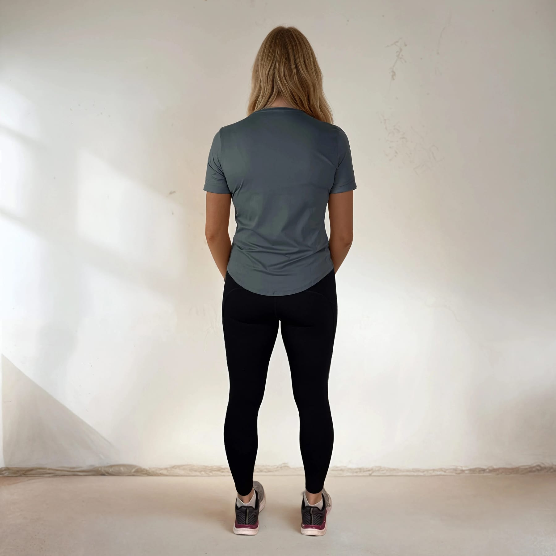 Model - Lissabon en Milaan - Groen - back Sportshirt Lissabon - Afbeelding 13