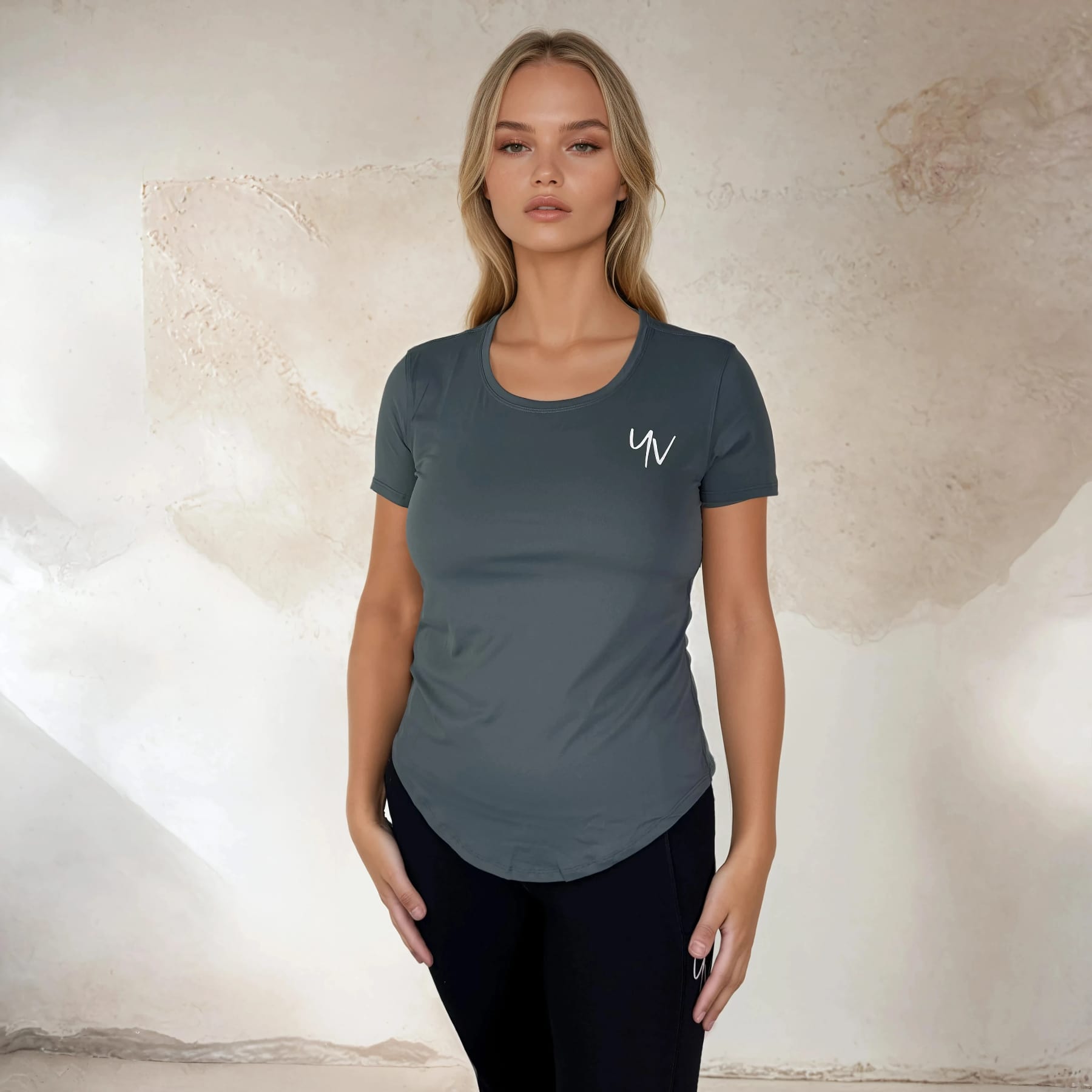 Model - Lissabon en Milaan - Groen - close Sportshirt Lissabon - Afbeelding 18