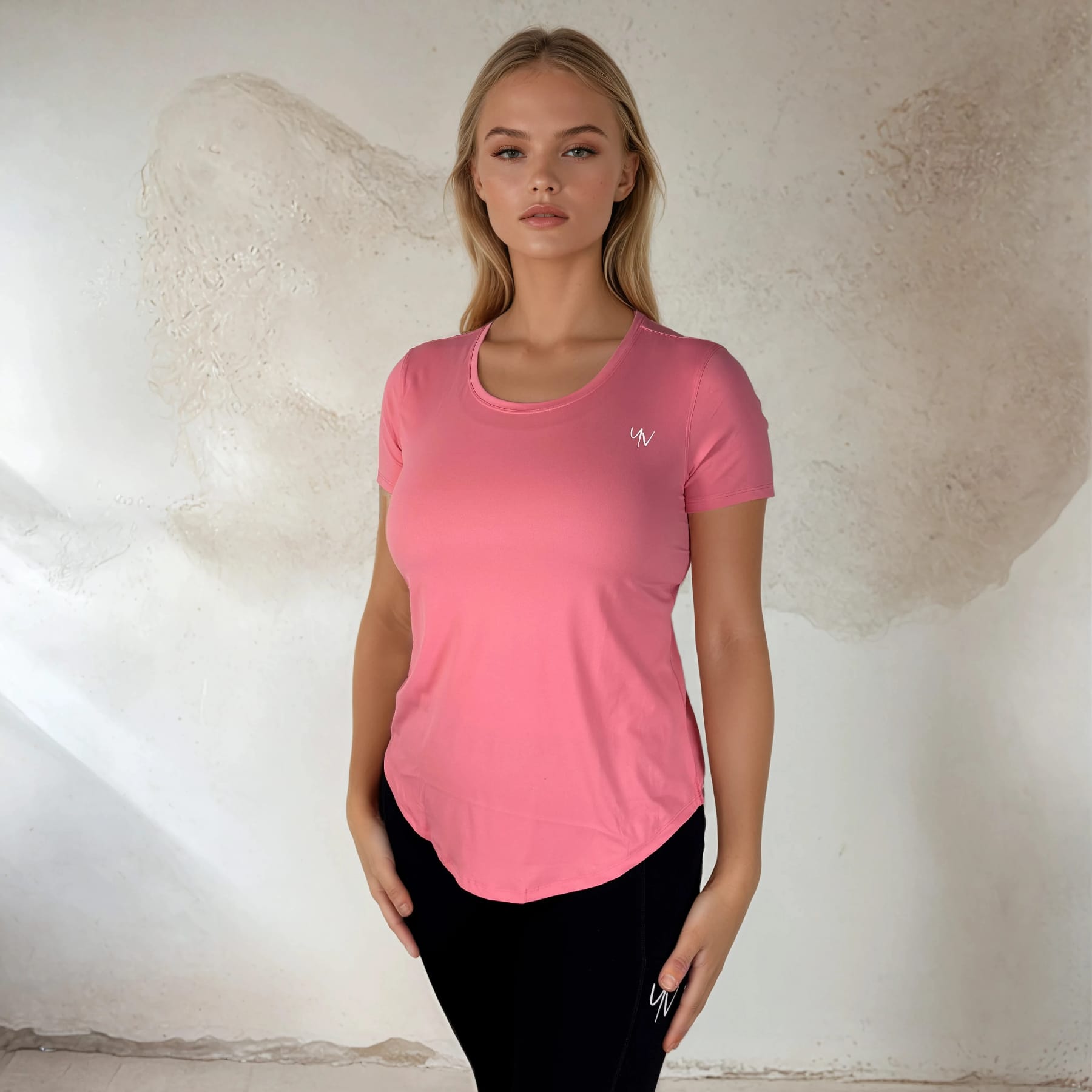 Model - Lissabon en Milaan - Roze - close Sportshirt Lissabon - Afbeelding 20