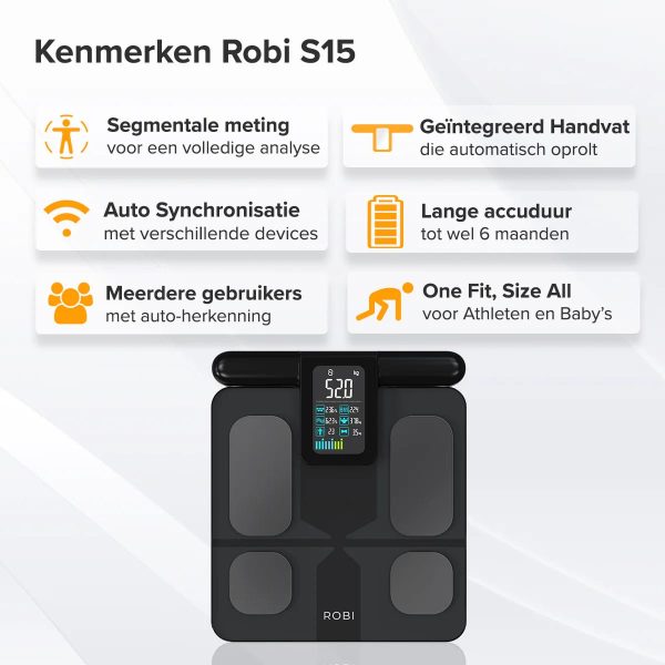 Robi Compass Robi S15 Weegschaal | YVSPORT