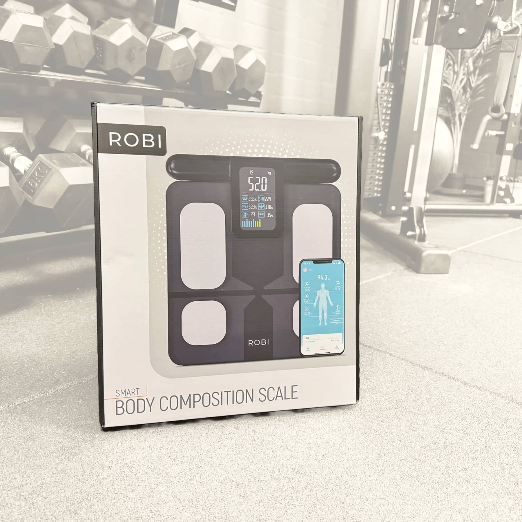 Robi S15 totaal 1 Robi S15 Weegschaal - Afbeelding 1