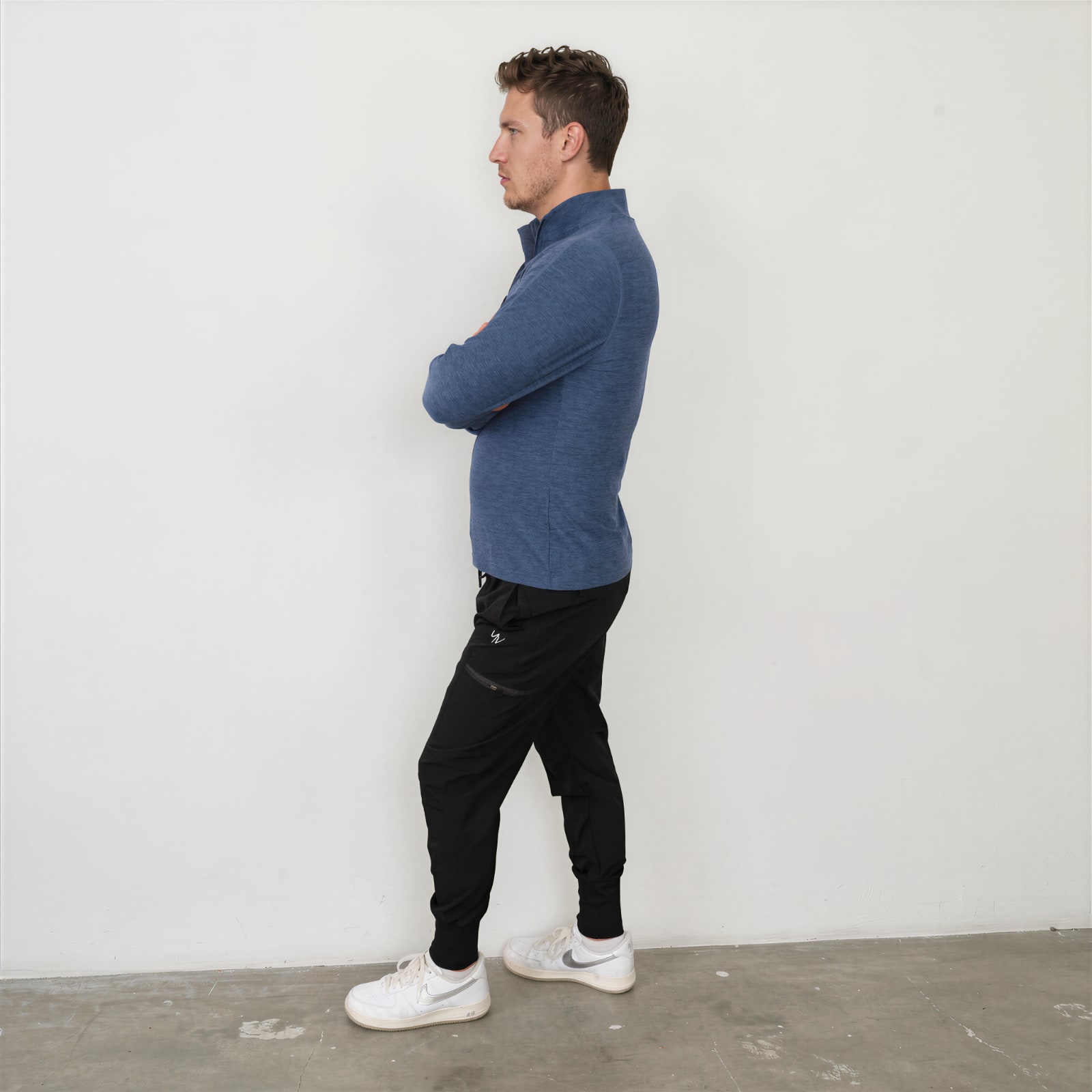 Model-Cuzco-blauw-zij Longsleeve Cuzco - Afbeelding 4