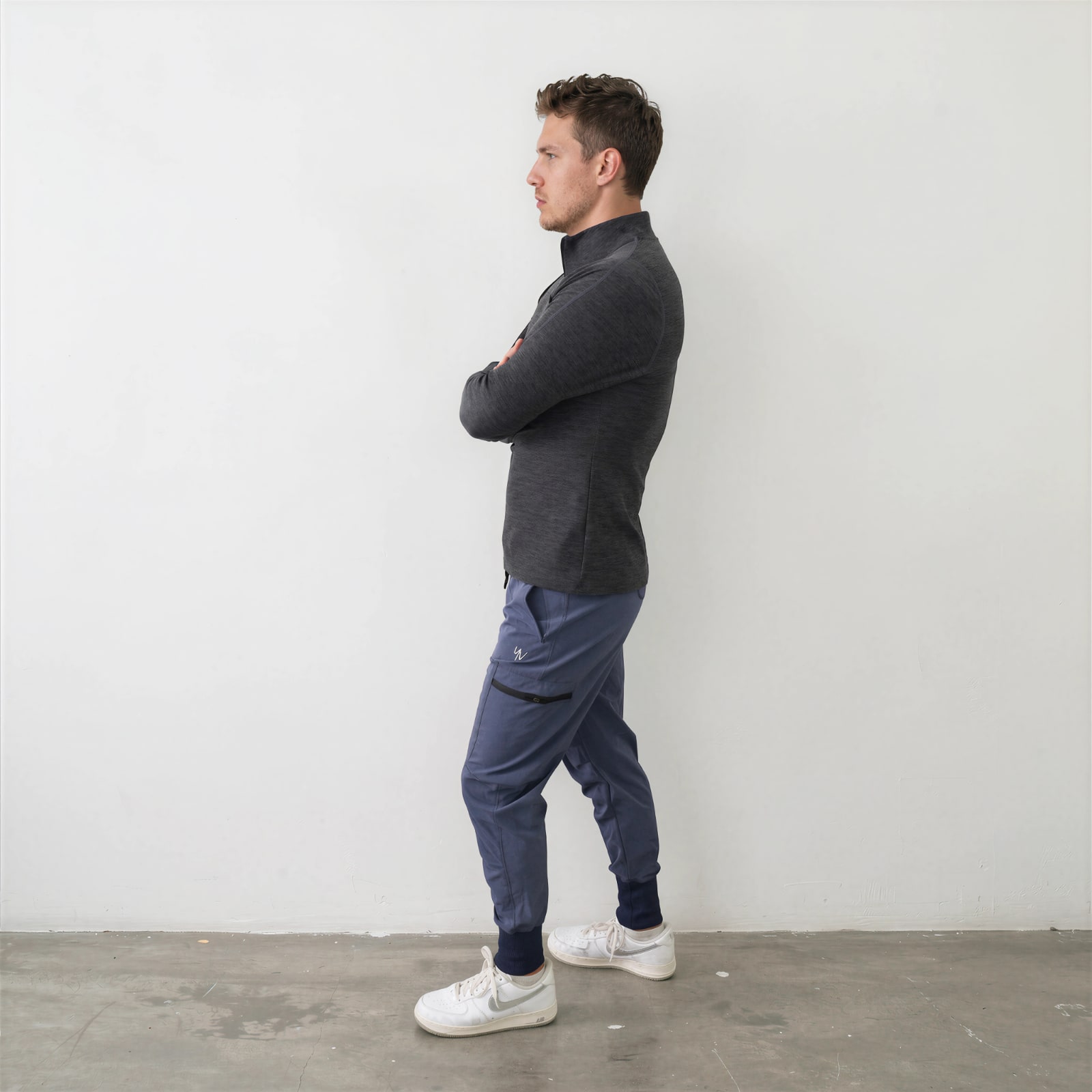 Model-Cuzco-donkergrijs-zij Longsleeve Cuzco - Afbeelding 9