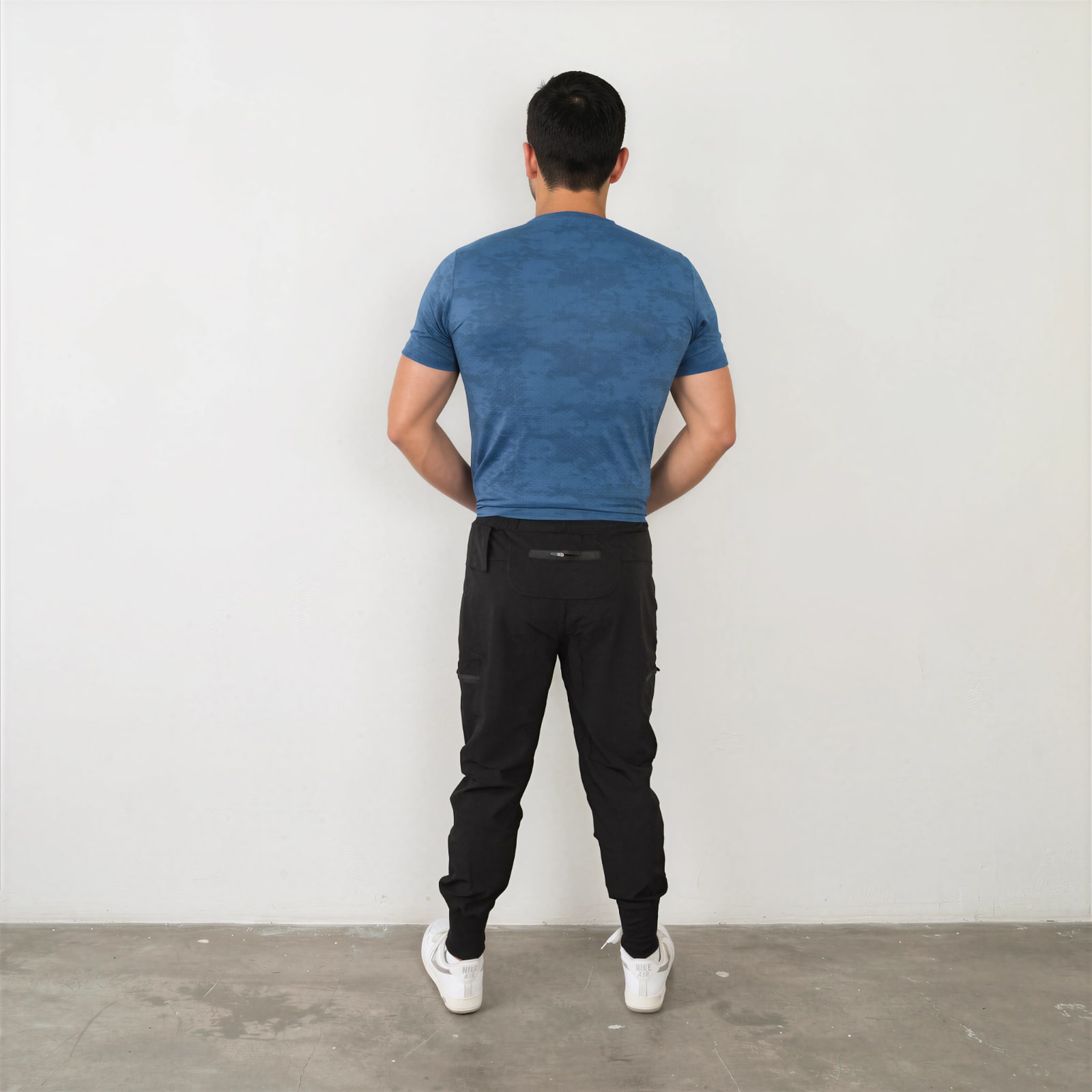 Model-Vancouver-Blauw-back Sportshirt Vancouver - Afbeelding 12