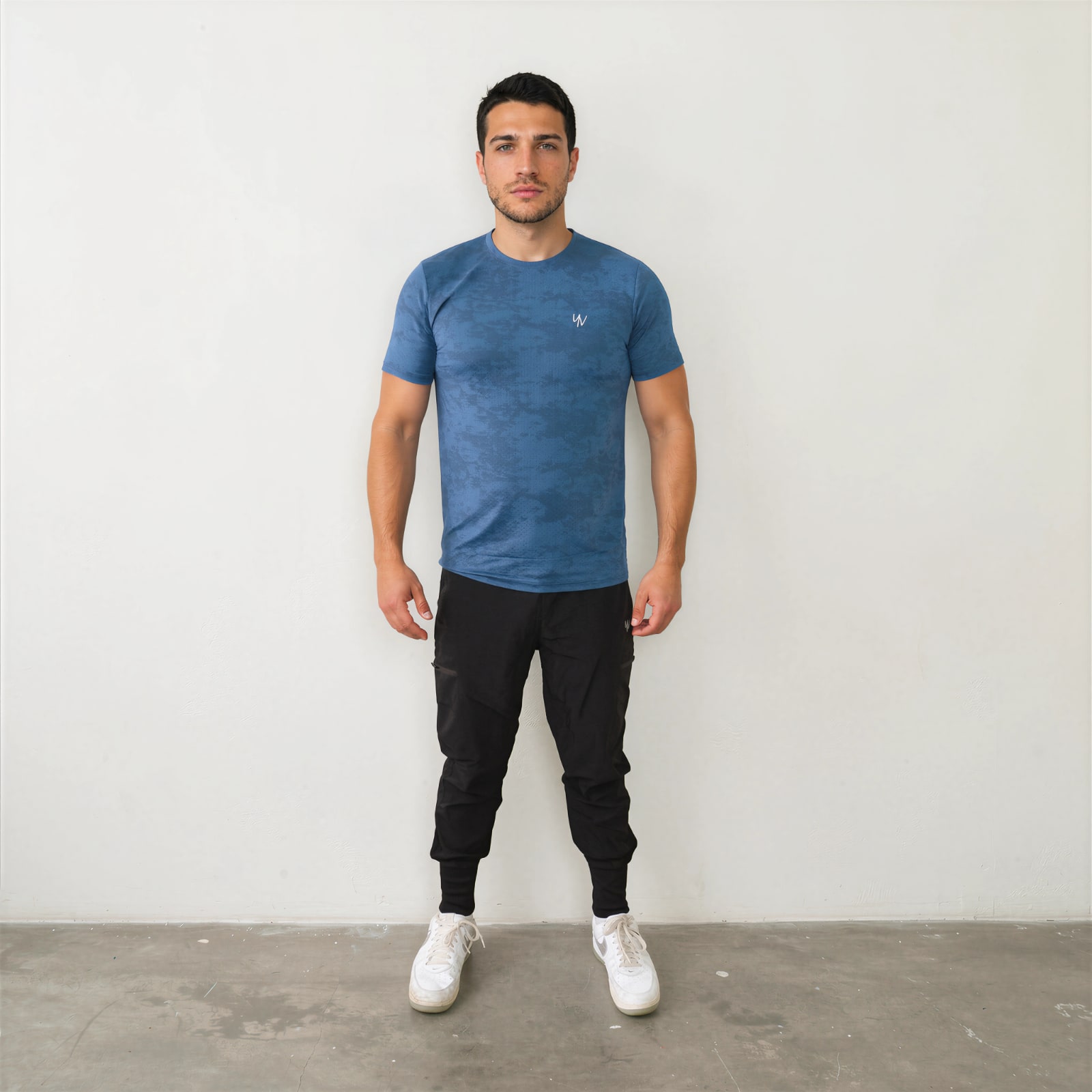 Model-Vancouver-Blauw-front Sportshirt Vancouver - Afbeelding 8