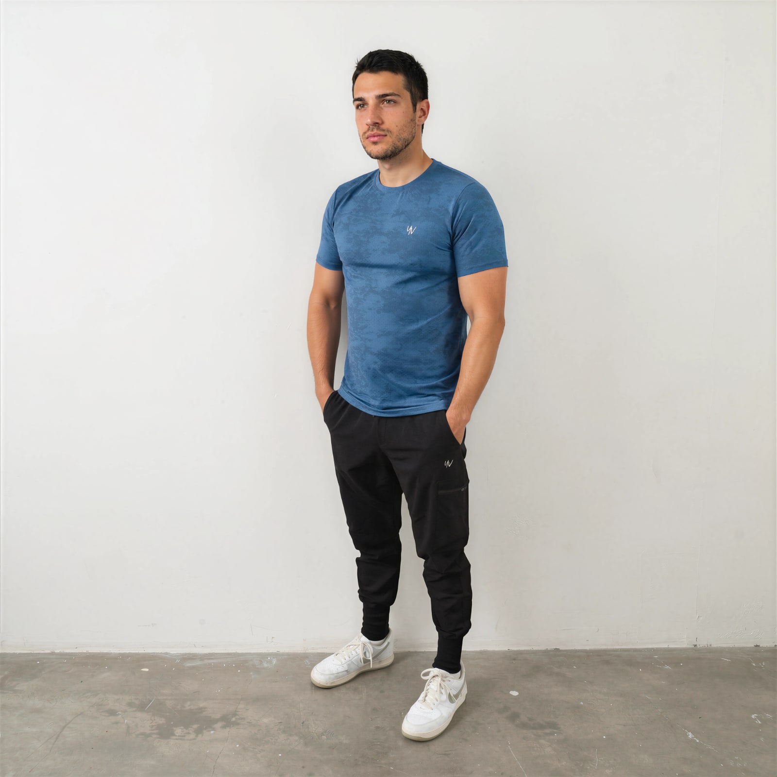Model-Vancouver-Blauw-style 2 Sportshirt Vancouver - Afbeelding 10