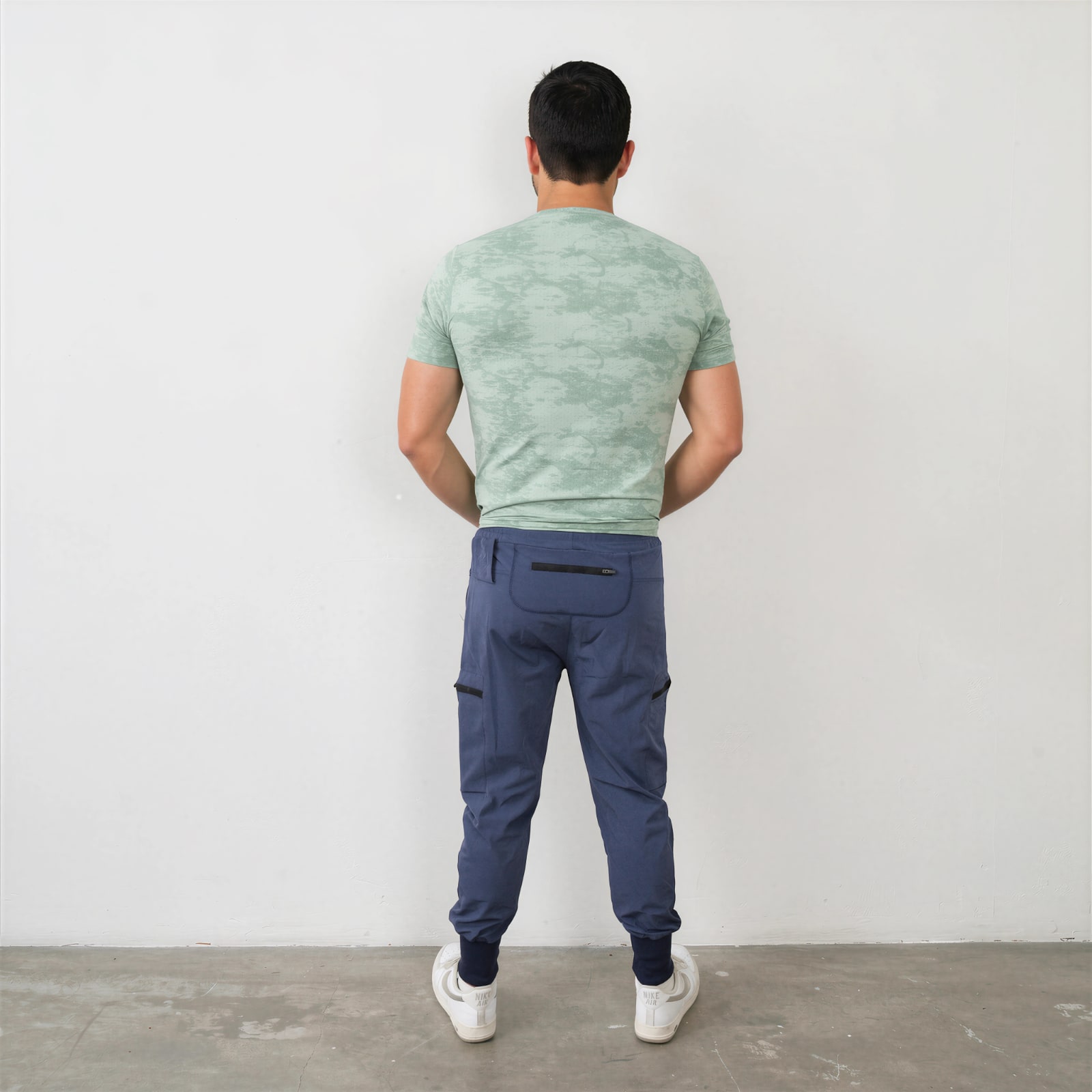 Model-Vancouver-Groen-back Sportshirt Vancouver - Afbeelding 6