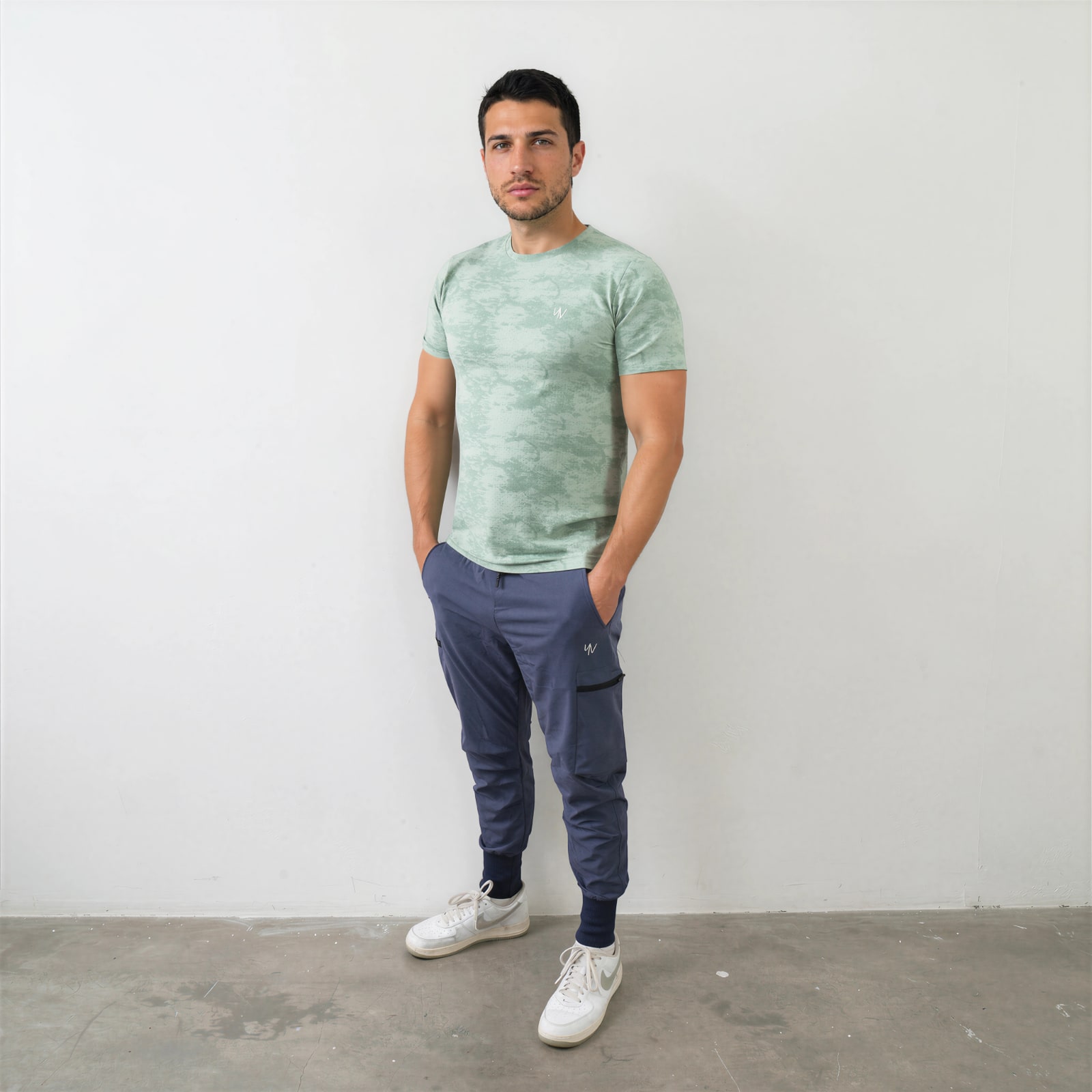 Model-Vancouver-Groen-style 2 Sportshirt Vancouver - Afbeelding 1