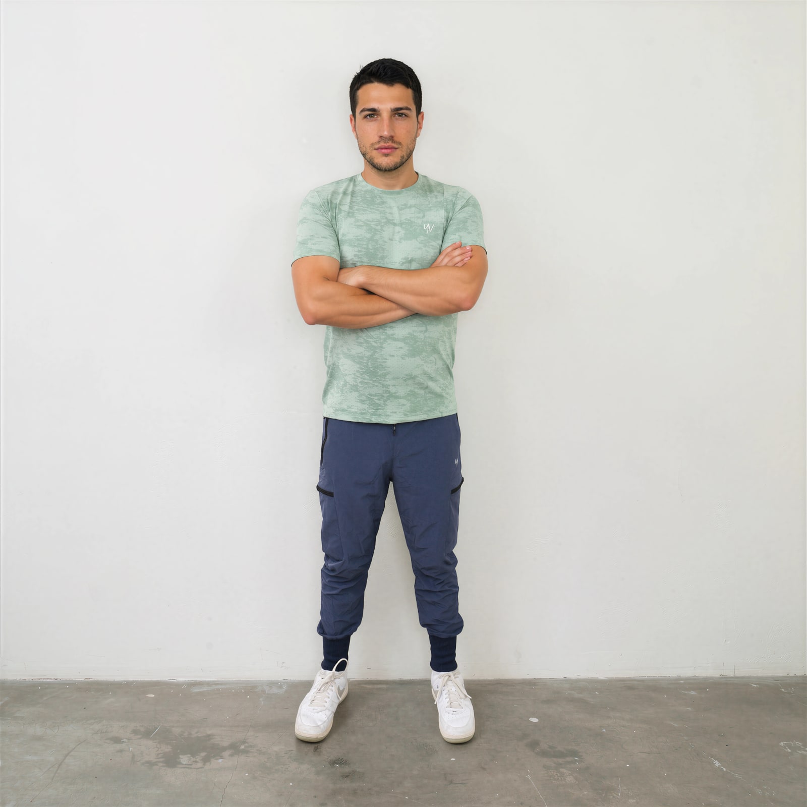 Model-Vancouver-Groen-style Sportshirt Vancouver - Afbeelding 3