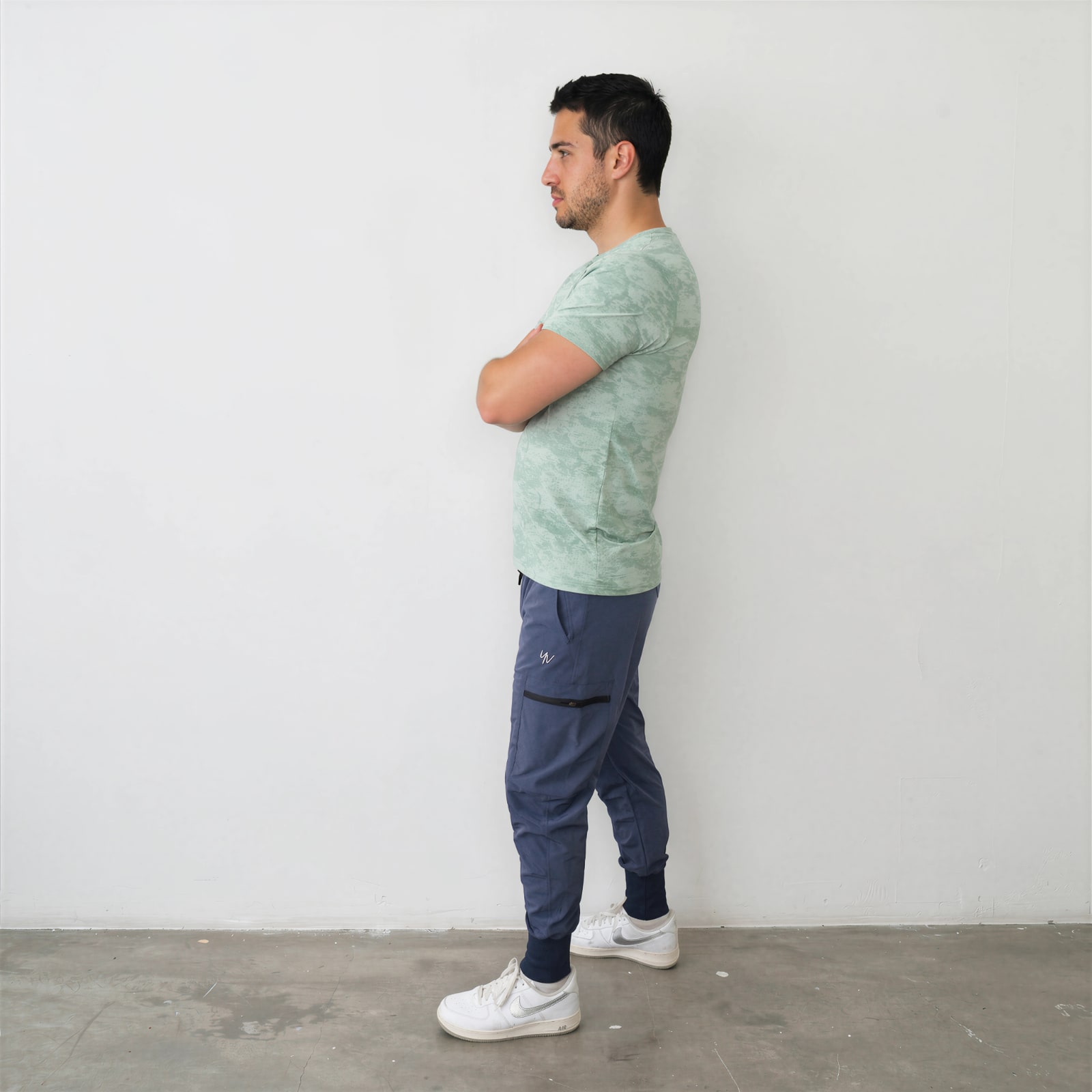 Model-Vancouver-Groen-zij Sportshirt Vancouver - Afbeelding 7