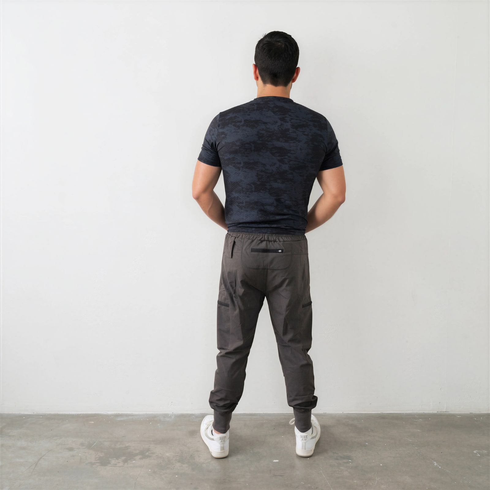 Model-Vancouver-zwart-back Sportshirt Vancouver - Afbeelding 16