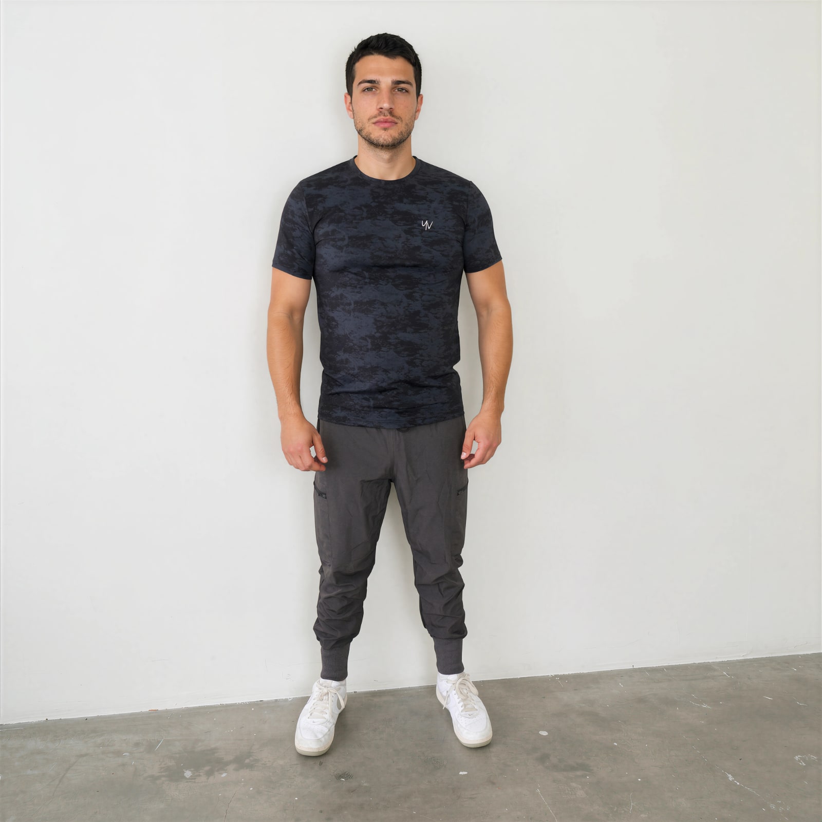 Model-Vancouver-zwart-front Sportshirt Vancouver - Afbeelding 2