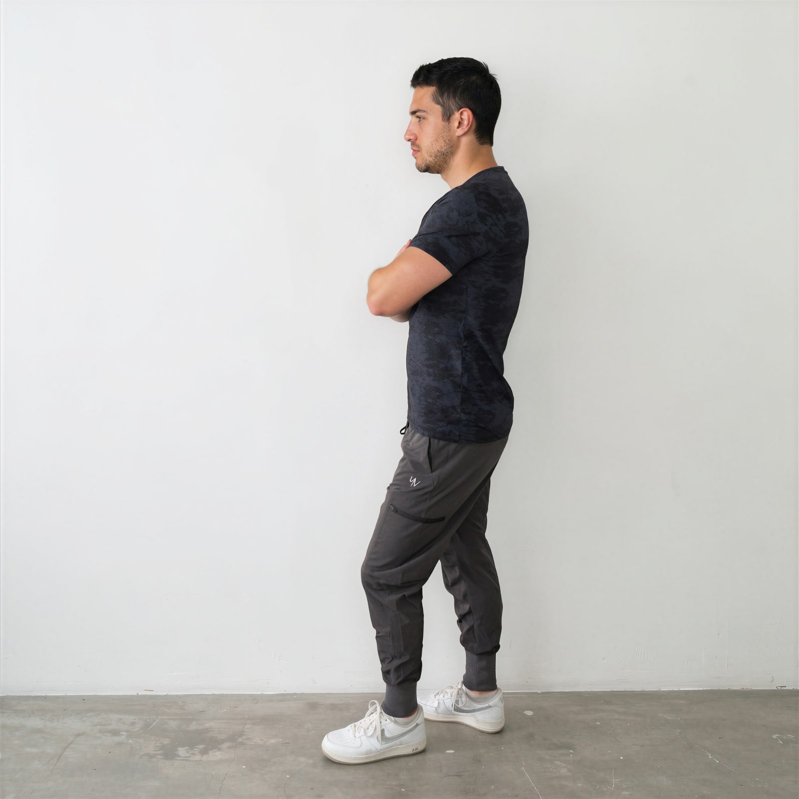 Model-Vancouver-zwart-zij Sportshirt Vancouver - Afbeelding 9
